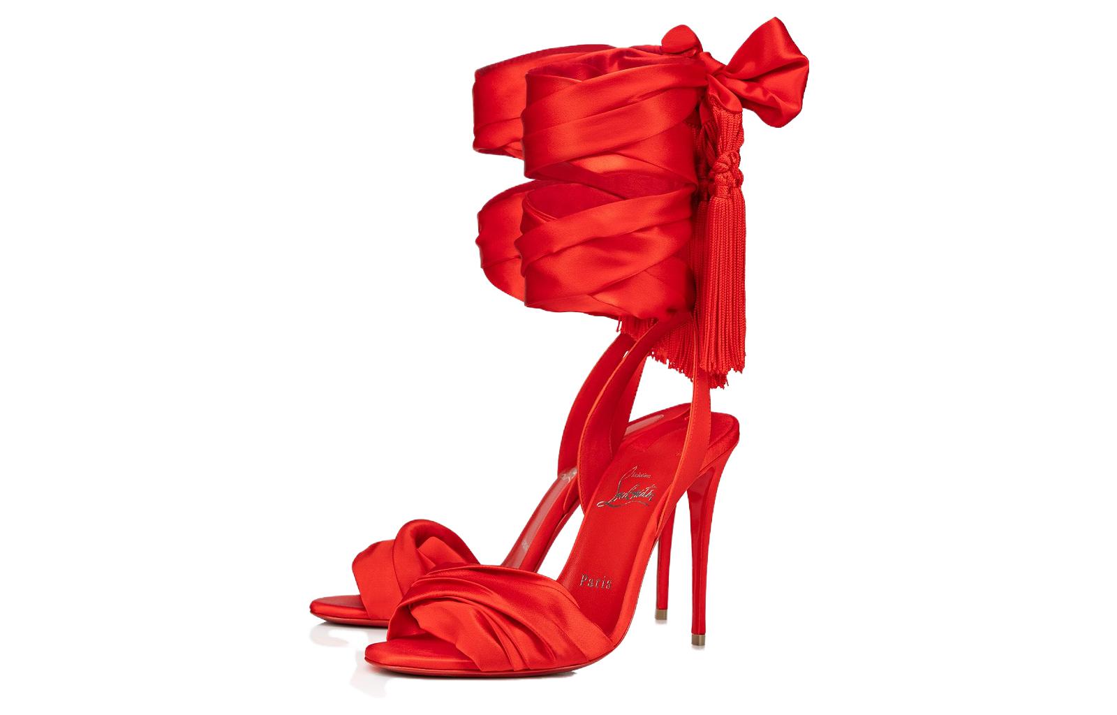 (W) Christian Louboutin CL by Laundry Red 'Sevillana CMFT Fashion One-Strap Sandals' 圖 3