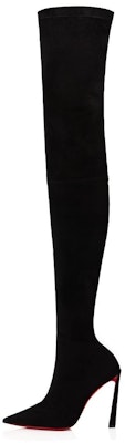 (W) Bota Alta 10cm Christian Louboutin CL 'Elegancia Simplificada Terciopelo Negro' 1230378BK01 Buy (W) Bota Alta 10cm Christian Louboutin CL 'Elegancia Simplificada Terciopelo Negro' 1230378BK01