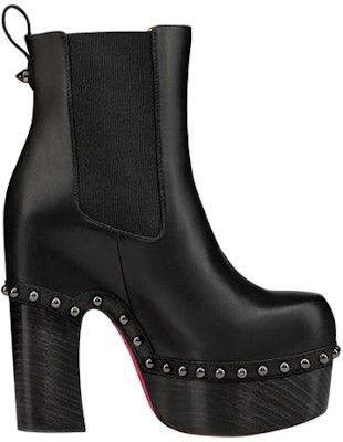 (W) クリスチャンルブタン CLカーフ チェルシーブーツ (黒) 3220963BK01 Order (W) クリスチャンルブタン CLカーフ チェルシーブーツ (黒) 3220963BK01