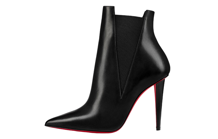 (Women) Christian Louboutin CL Chelsea Boot 'Black Calfskin' 3220297BK01