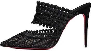 (Women) Christian Louboutin CL Fashion Comfortable Mules Black 3230394B439 (Women) Christian Louboutin CL Fashion Comfortable Mules Black 3230394B439