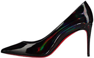 (Women) Christian Louboutin CL Kate Stiletto Heels 'Black Patent' 3210041B439 (Women) Christian Louboutin CL Kate Stiletto Heels 'Black Patent' 3210041B439