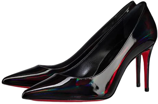 (W) 克里斯提安·鲁布托 CL Kate 黑色漆皮细高跟鞋 3210041B439 Lookbook (W) 克里斯提安·鲁布托 CL Kate 黑色漆皮细高跟鞋 3210041B439