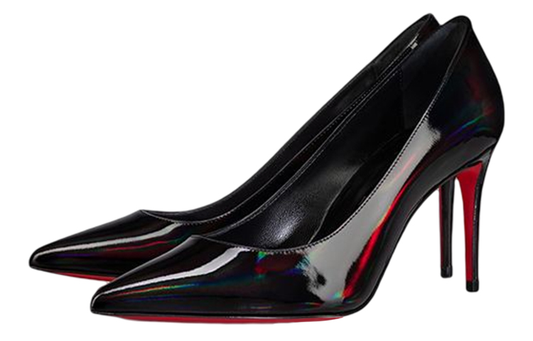 Lookbook (W) Christian Louboutin CL Kate Tacón Aguja 'Negro Brillante' 3210041B439