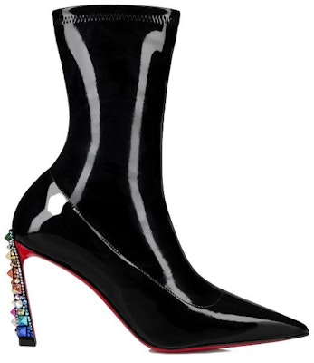 (W) Christian Louboutin CL But Ankle Kulit 8.5cm Bertumit Tinggi 'Hitam' 3231130J277 Order (W) Christian Louboutin CL But Ankle Kulit 8.5cm Bertumit Tinggi 'Hitam' 3231130J277