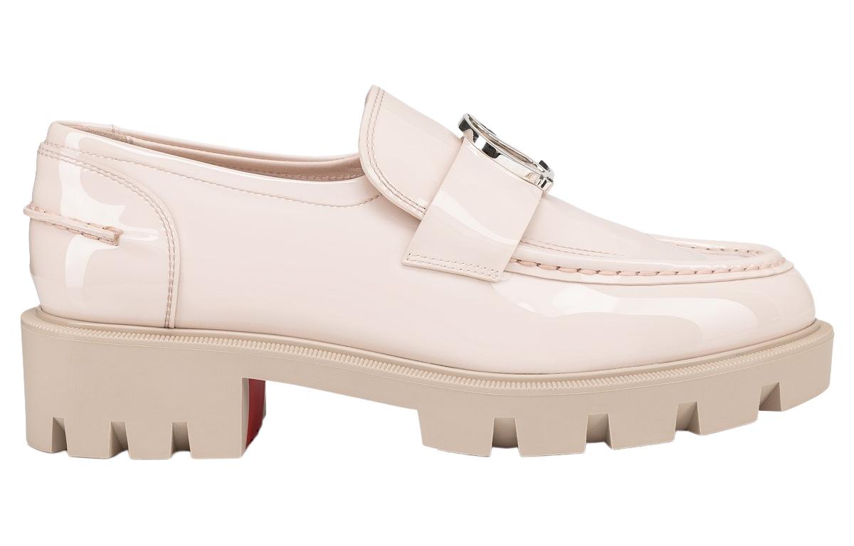 (W) Christian Louboutin CL Patent Leather 'Light Pink CMFT Loafers' 圖 2