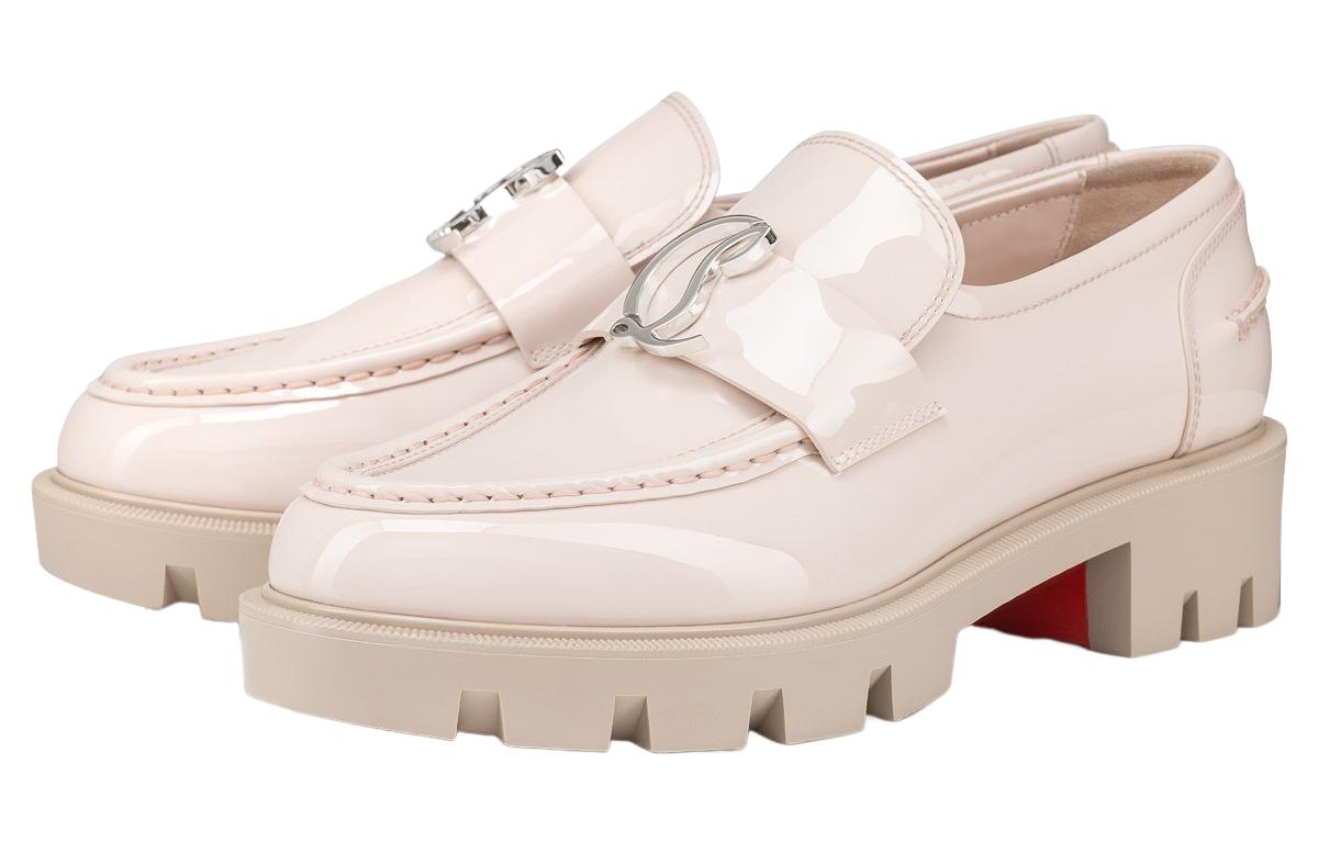(W) Christian Louboutin CL Patent Leather 'Light Pink CMFT Loafers' 圖 3