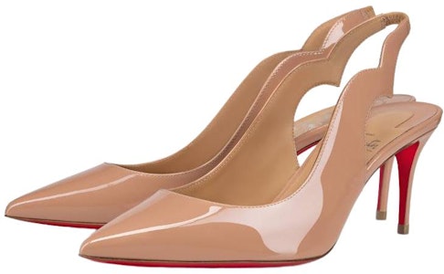 CL路鉑廷 漆皮 舒適百搭 細跟 高筒鞋 7cm 女款 裸色 Lookbook CL路鉑廷 漆皮 舒適百搭 細跟 高筒鞋 7cm 女款 裸色