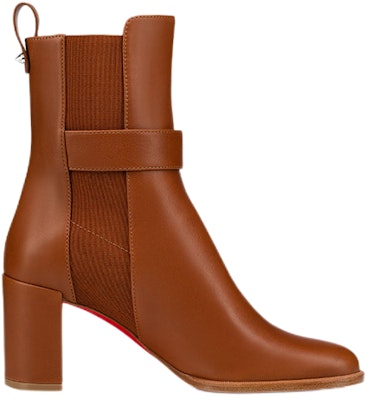 (Women) Christian Louboutin CL Platina Calfskin Chelsea Boot 'Deep Brown' 3221105BG71 Order (Women) Christian Louboutin CL Platina Calfskin Chelsea Boot 'Deep Brown' 3221105BG71
