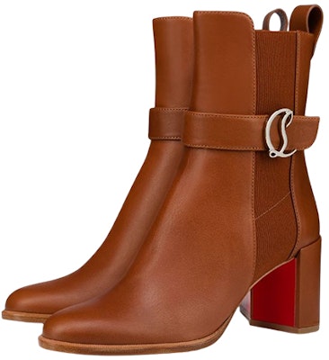 (Women) Christian Louboutin CL Platina Calfskin Chelsea Boot 'Deep Brown' 3221105BG71 Lookbook (Women) Christian Louboutin CL Platina Calfskin Chelsea Boot 'Deep Brown' 3221105BG71