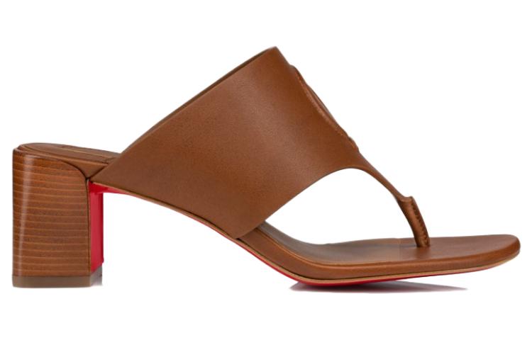 (W) Christian Louboutin CL Tongamule 'Brown' 圖 2
