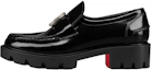 Buy (W) Christian Louboutin CL Platine Cuir ''Plateforme Strass Noir'' 1230046B439