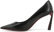 Buy (W) Christian Louboutin CL Platine Kulit Hitam 'Keselesaan Versatil Stiletto' 1230134B439