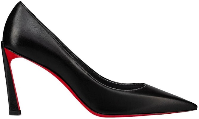(Women) Christian Louboutin CL Platine Leather Black 'Versatile Comfort Stiletto' 1230134B439 Order (Women) Christian Louboutin CL Platine Leather Black 'Versatile Comfort Stiletto' 1230134B439