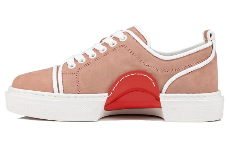 (Women) Christian Louboutin CL Platine Low-Top Skate 'Brown Comfort' 3230384P812