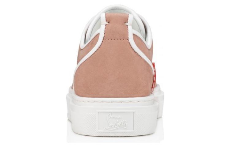 Shop (W) Christian Louboutin CL Platine Low-Top Skate 'Brown Comfort' Zapatillas Marrones 3230384P812