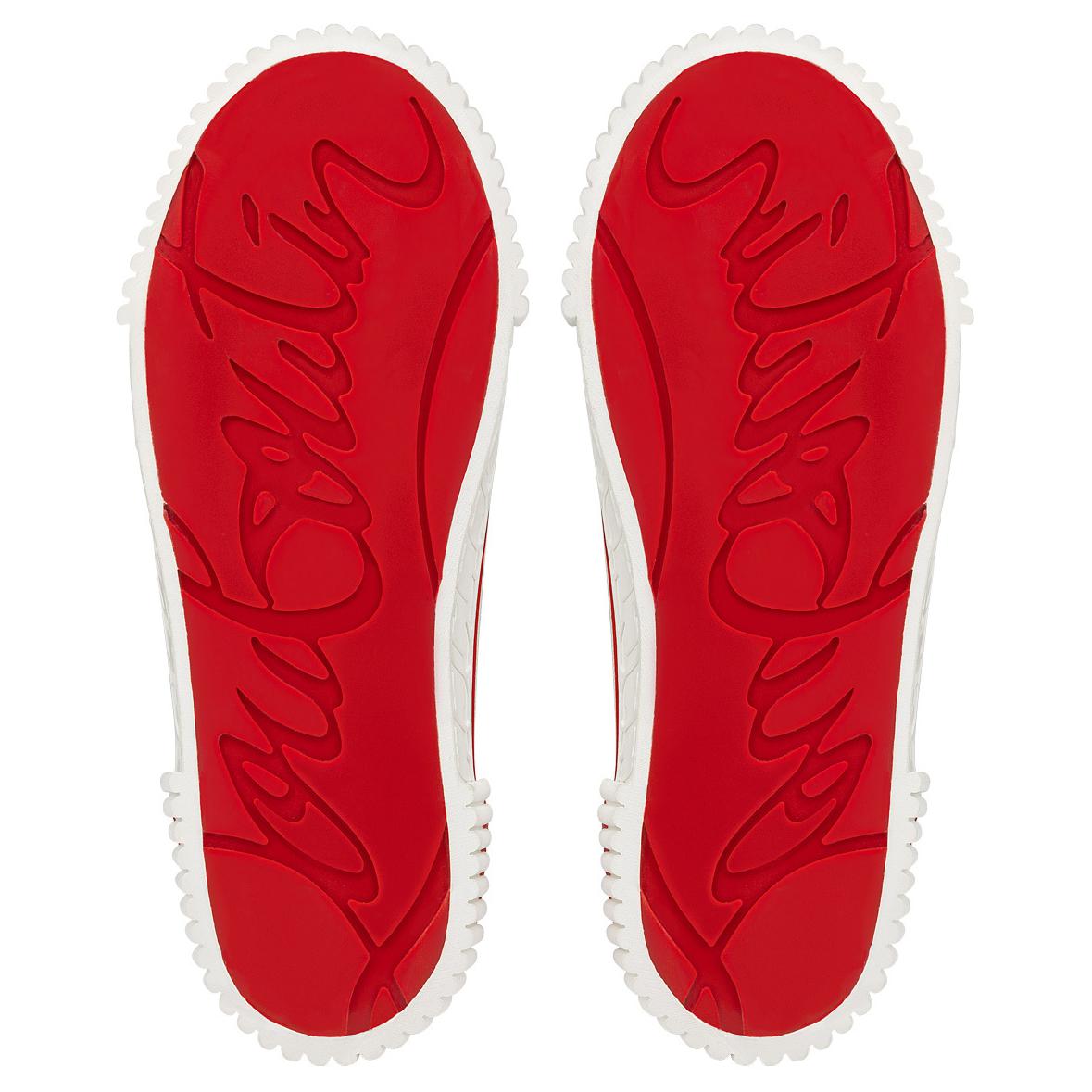 Details for (W) Christian Louboutin CL Platine Pedro Junior Canvas Low Top ''Weiß Komfort'' 3230469WH01