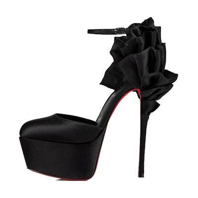 (W) Christian Louboutin CL Platinum 'Fashion CMFT Stiletto High Heels 16cm'