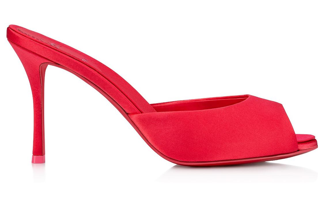 (W) Christian Louboutin CL Platinum CMFT Slide 'Red' 圖 2