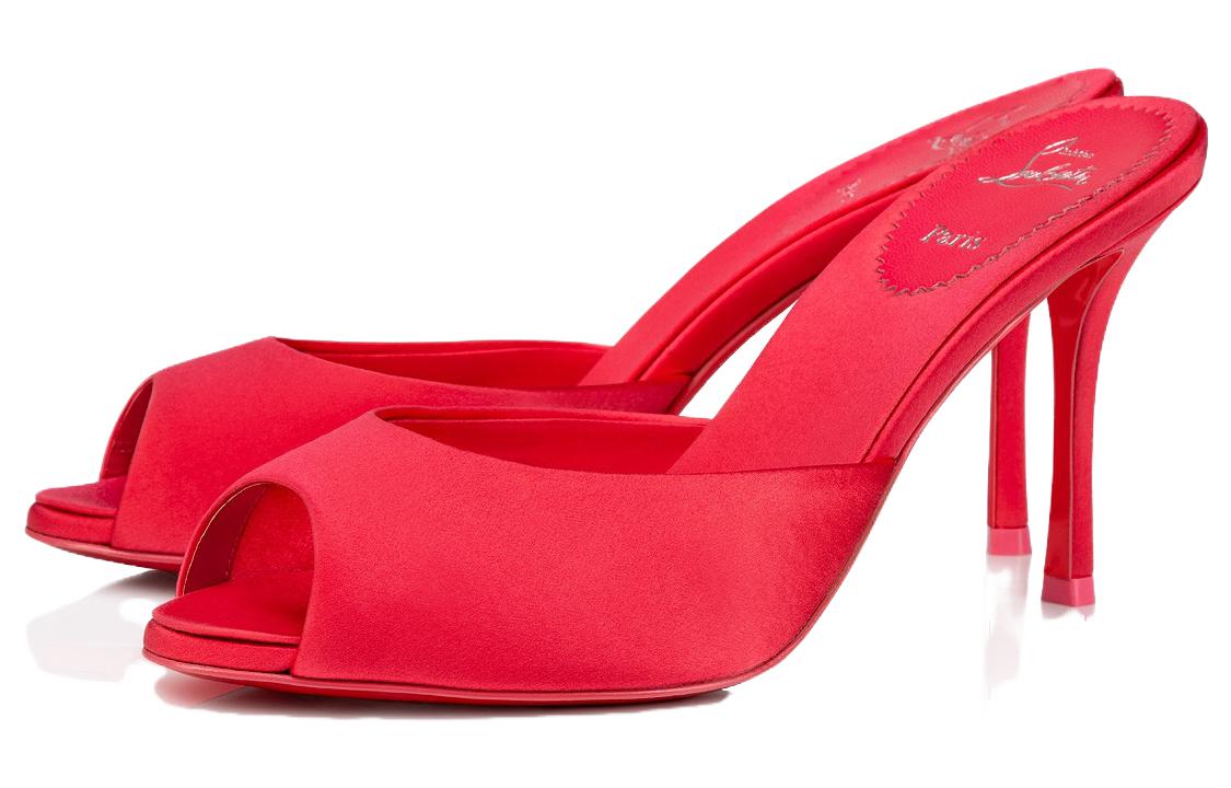 (W) Christian Louboutin CL Platinum CMFT Slide 'Red' 圖 3