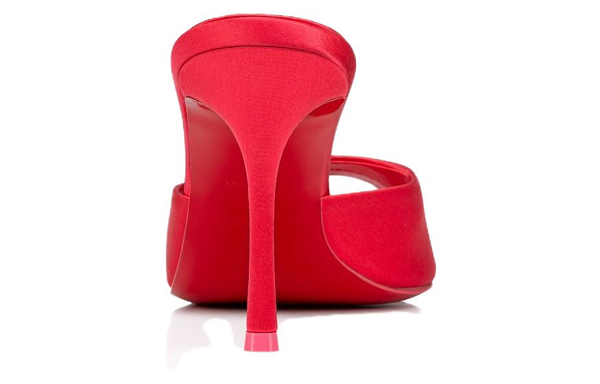 (W) Christian Louboutin CL Platinum CMFT Slide 'Red' 圖 4