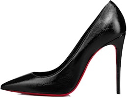 (Women) Christian Louboutin CL Pointed Toe Slip-On Stiletto 'Black' 1230620B439 (Women) Christian Louboutin CL Pointed Toe Slip-On Stiletto 'Black' 1230620B439