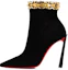Buy (W) Christian Louboutin CL But Ankle Stiletto Hujung Runcing 'Black Velvet' 1230400CM6S