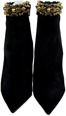 (W) Christian Louboutin CL But Ankle Stiletto Hujung Runcing 'Black Velvet' 1230400CM6S Lookbook (W) Christian Louboutin CL But Ankle Stiletto Hujung Runcing 'Black Velvet' 1230400CM6S