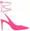 Order (Women) Christian Louboutin CL Pointed Toe Suede Lace-Up Stiletto 'Pink' 3220848P732