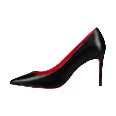 (W) Christian Louboutin CL So Kate 'Black-Red'