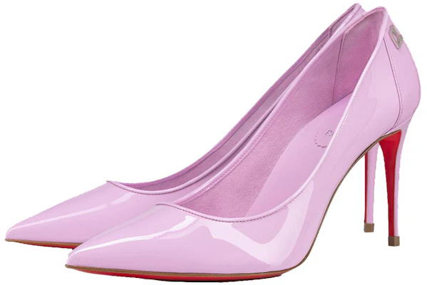 CL路鉑廷 Sporty Kate 鈷藍色 包頭高筒 細跟 高跳鞋 8.5cm 女款 紫色 Order CL路鉑廷 Sporty Kate 鈷藍色 包頭高筒 細跟 高跳鞋 8.5cm 女款 紫色