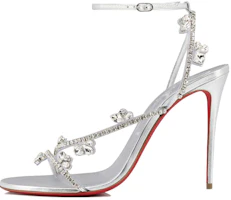 (Women) Christian Louboutin CL Stiletto Buckle Ankle-Strap Sandal 'Silver' 3220344S211 (Women) Christian Louboutin CL Stiletto Buckle Ankle-Strap Sandal 'Silver' 3220344S211