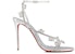 (W) Christian Louboutin CL Stiletto Sandal Bertali Buku 'Perak' 3220344S211