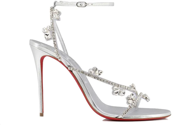 (W) Christian Louboutin CL Stiletto Sandal Bertali Buku 'Perak' 3220344S211 Order (W) Christian Louboutin CL Stiletto Sandal Bertali Buku 'Perak' 3220344S211