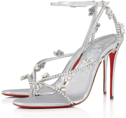 (W) Christian Louboutin CL Stiletto Sandal Bertali Buku 'Perak' 3220344S211 Lookbook (W) Christian Louboutin CL Stiletto Sandal Bertali Buku 'Perak' 3220344S211