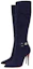 Lookbook (W) Stivale Alto a Punta in Velluto Christian Louboutin CL ''Blu'' 3220836U008
