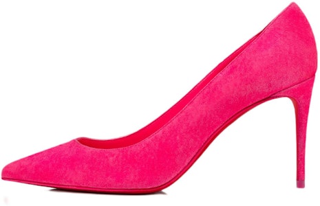 CL路鉑廷 絨面 尖頭套腳 細跟 高筒鞋 女款 粉色 Buy CL路鉑廷 絨面 尖頭套腳 細跟 高筒鞋 女款 粉色