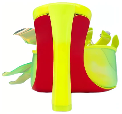 (Women) Christian Louboutin CL x Louboutin Comfort Easy-Match Slide Sandals 'Fluorescent Yellow' 1230902Y324 Shop (Women) Christian Louboutin CL x Louboutin Comfort Easy-Match Slide Sandals 'Fluorescent Yellow' 1230902Y324