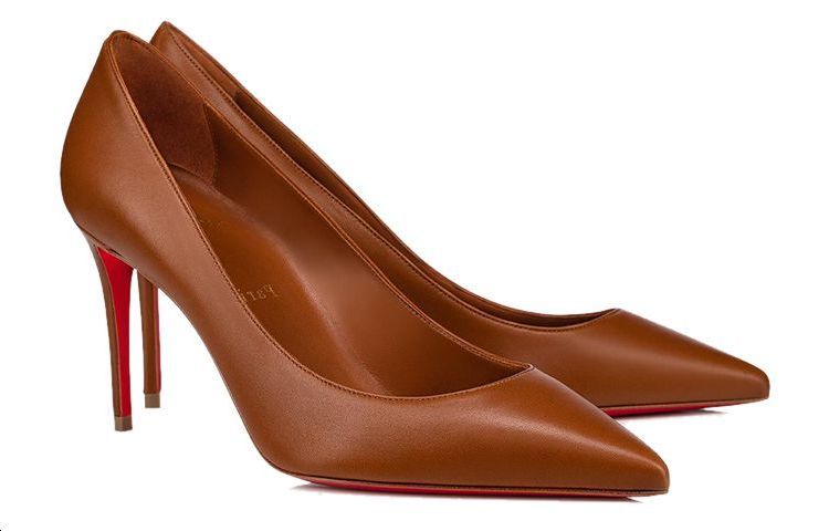 (W) Christian Louboutin CL Louboutin Leather High Heels 'Nude Stiletto' 圖 4