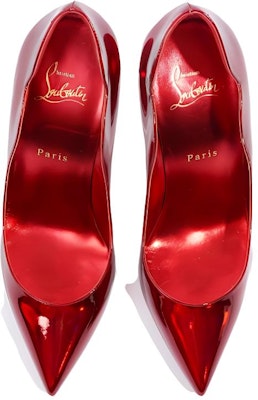 (Women) Christian Louboutin CL x Louboutin Patent Leather Pointed Toe Stiletto 'Red' 1231042R492 Purchase (Women) Christian Louboutin CL x Louboutin Patent Leather Pointed Toe Stiletto 'Red' 1231042R492