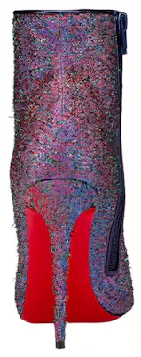 CL 路鉑廷 綢緞 尖頭 短靴 10cm 女款 紫色 Shop CL 路鉑廷 綢緞 尖頭 短靴 10cm 女款 紫色