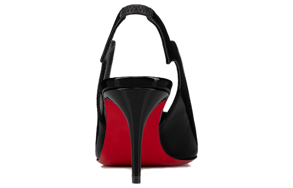 Shop (W) Christian Louboutin CL x Louboutin Stiletto 'Fashion Hitam' 3230045B439