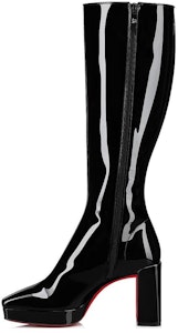 (W) Sneakers Christian Louboutin CL x Platini Calfskin Tinggi 9cm 'Black Comfort' 3230723B439 Buy (W) Sneakers Christian Louboutin CL x Platini Calfskin Tinggi 9cm 'Black Comfort' 3230723B439