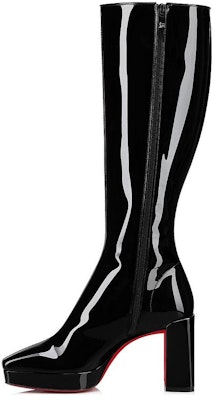 (Women) Christian Louboutin CL x Platini Calfskin High-Top Sneakers 9cm 'Black Comfort' 3230723B439 Buy (Women) Christian Louboutin CL x Platini Calfskin High-Top Sneakers 9cm 'Black Comfort' 3230723B439