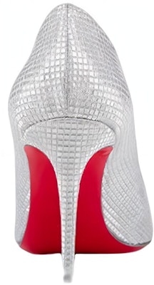 (Women) Christian Louboutin CL x Platinum Kate 'Silver Knit Pointed Toe Stiletto' 1221323S211 Shop (Women) Christian Louboutin CL x Platinum Kate 'Silver Knit Pointed Toe Stiletto' 1221323S211