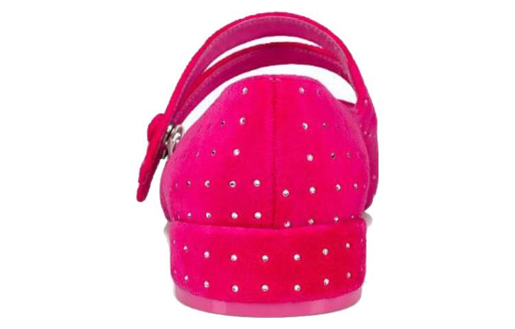 Shop (W) Christian Louboutin x Prada Velour Instapper Rondneus ''Roze'' 12405375766