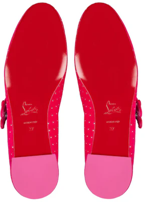 (W) Christian Louboutin x Prada Velour Mocassin à Bout Rond ''Rose'' 12405375766 Purchase (W) Christian Louboutin x Prada Velour Mocassin à Bout Rond ''Rose'' 12405375766