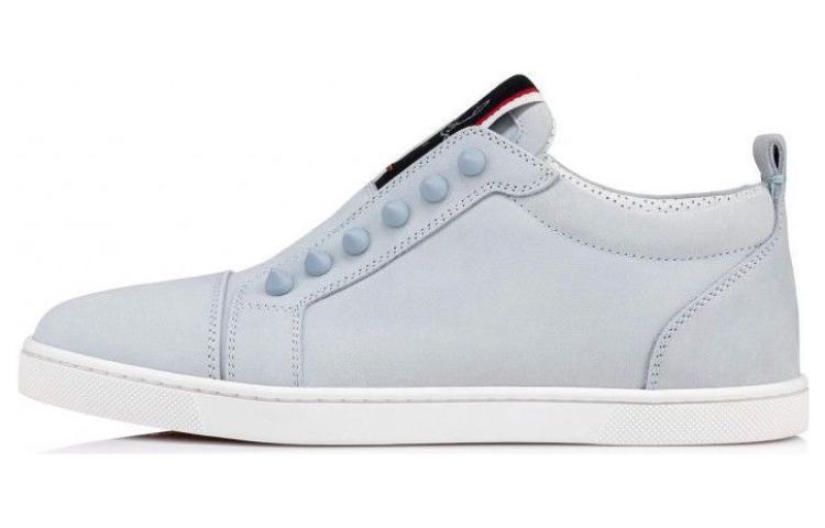 (Women) Christian Louboutin CL x Reebok Club C 'Fashion Comfort Low Top Blue' 3230376I588