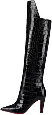(Women) Christian Louboutin CL x Stiletto High-Top Boot 'Black' 1220520BK01 Buy (Women) Christian Louboutin CL x Stiletto High-Top Boot 'Black' 1220520BK01