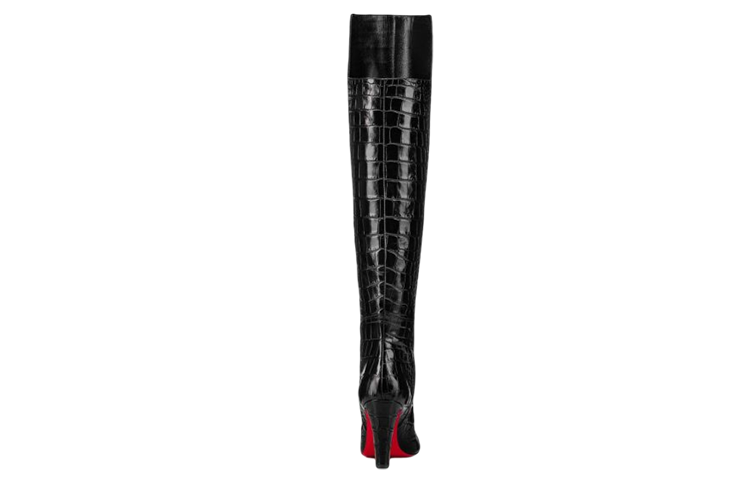 Shop (W) Christian Louboutin CL x Stiletto High-Top Stiefel ''Schwarz'' 1220520BK01